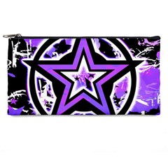 Purple Star Pencil Case from ArtsNow.com Front