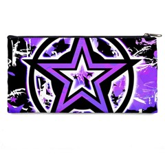 Purple Star Pencil Case from ArtsNow.com Back