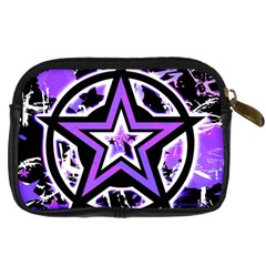 Purple Star Digital Camera Leather Case from ArtsNow.com Back