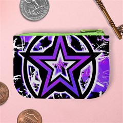 Purple Star Mini Coin Purse from ArtsNow.com Back