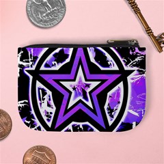 Purple Star Mini Coin Purse from ArtsNow.com Back