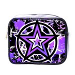 Purple Star Mini Toiletries Bag (One Side)