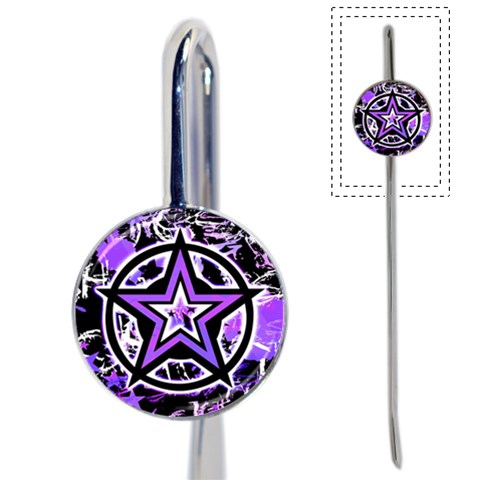 Purple Star Book Mark from ArtsNow.com Front