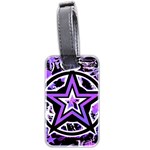 Purple Star Luggage Tag (two sides)