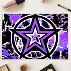 Purple Star Cosmetic Bag (XXL) from ArtsNow.com Back