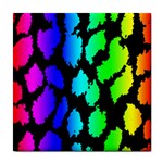 Rainbow Leopard Tile Coaster