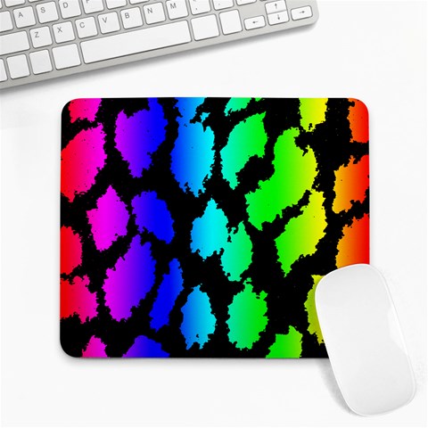 Rainbow Leopard Large Mousepad from ArtsNow.com Front