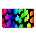 Rainbow Leopard Magnet (Rectangular)