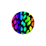 Rainbow Leopard Golf Ball Marker