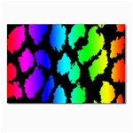 Rainbow Leopard Postcard 4  x 6 