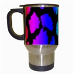 Rainbow Leopard Travel Mug (White)