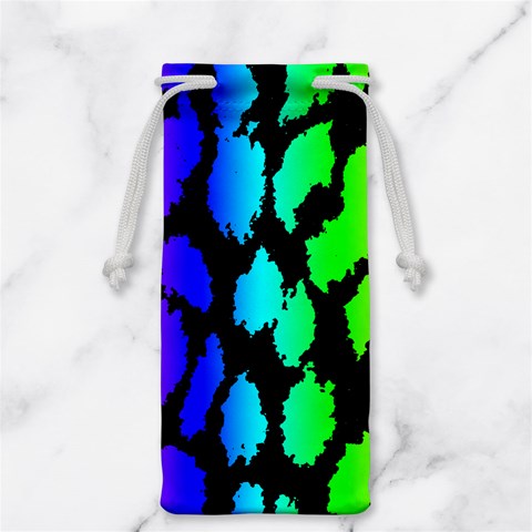 Rainbow Leopard Jewelry Bag from ArtsNow.com Front