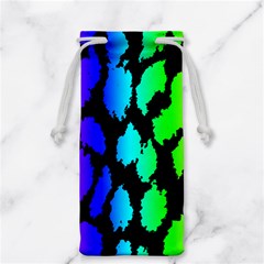Rainbow Leopard Jewelry Bag from ArtsNow.com Front