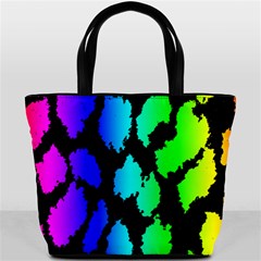 Rainbow Leopard Bucket Bag from ArtsNow.com Front