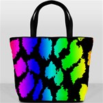 Rainbow Leopard Bucket Bag