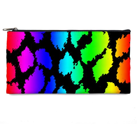 Rainbow Leopard Pencil Case from ArtsNow.com Front