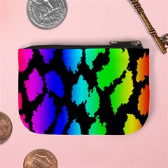 Rainbow Leopard Mini Coin Purse from ArtsNow.com Back