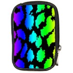 Rainbow Leopard Compact Camera Leather Case