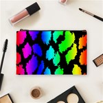 Rainbow Leopard Cosmetic Bag (Medium)