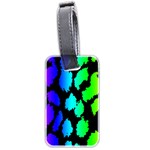 Rainbow Leopard Luggage Tag (two sides)
