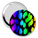 Rainbow Leopard 3  Handbag Mirror