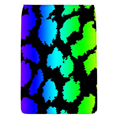 Rainbow Leopard Removable Flap Cover (Small) from ArtsNow.com Front