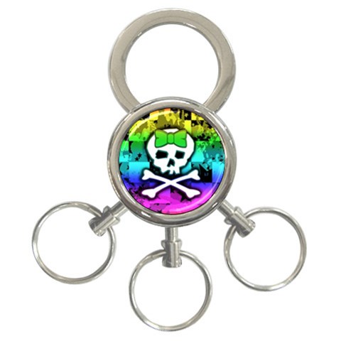 Rainbow Skull 3 Front