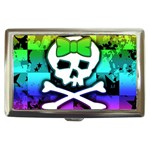 Rainbow Skull Cigarette Money Case