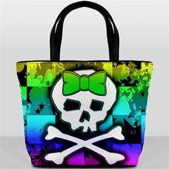 Rainbow Skull Bucket Bag from ArtsNow.com Back