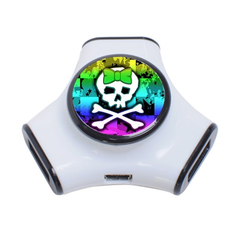 Rainbow Skull 3 Front