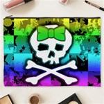Rainbow Skull Cosmetic Bag (XXXL)