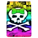 Rainbow Skull Removable Flap Cover (Small)