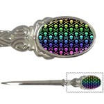 Rainbow Skull and Crossbones  Letter Opener