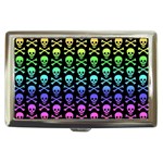 Rainbow Skull and Crossbones  Cigarette Money Case