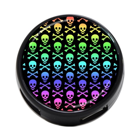 Rainbow Skull and Crossbones  4 Front