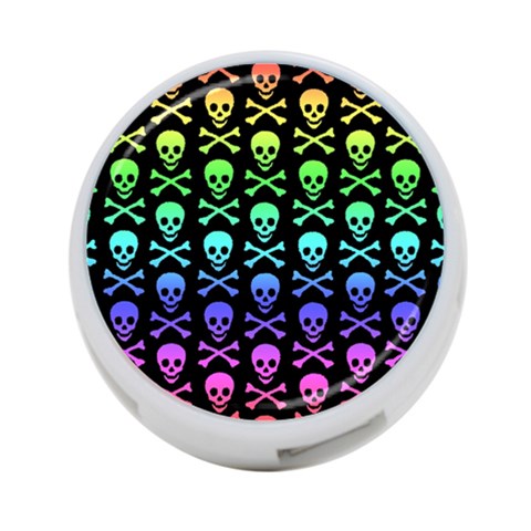 Rainbow Skull and Crossbones  4 Back