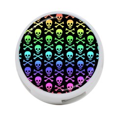 Rainbow Skull and Crossbones  4 Back