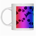 Rainbow Skull Collection White Mug