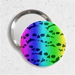 Rainbow Skull Collection 2.25  Handbag Mirror