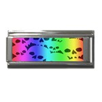 Rainbow Skull Collection Superlink Italian Charm (9mm)