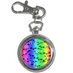 Rainbow Skull Collection Key Chain Watch