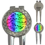 Rainbow Skull Collection 3-in-1 Golf Divot