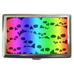 Rainbow Skull Collection Cigarette Money Case