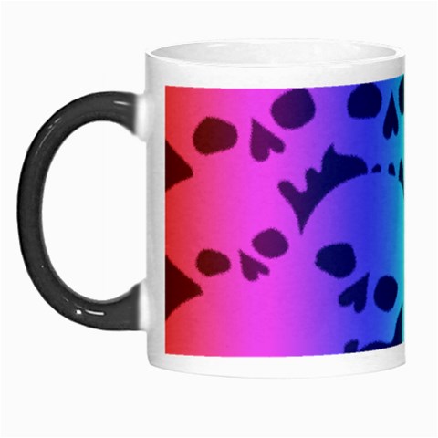Rainbow Skull Collection Morph Mug from ArtsNow.com Left