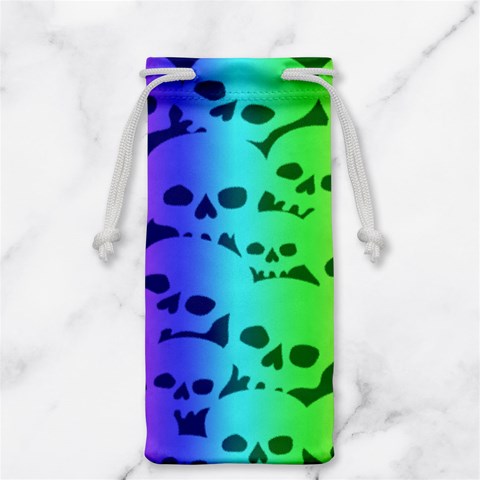Rainbow Skull Collection Jewelry Bag from ArtsNow.com Front