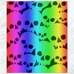 Rainbow Skull Collection Canvas 8  x 10 