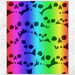 Rainbow Skull Collection Canvas 20  x 24 