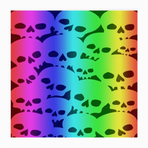 Rainbow Skull Collection Glasses Cloth (Medium, Two Sides) from ArtsNow.com Front