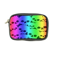 Rainbow Skull Collection Coin Purse from ArtsNow.com Front