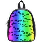 Rainbow Skull Collection School Bag (Small)